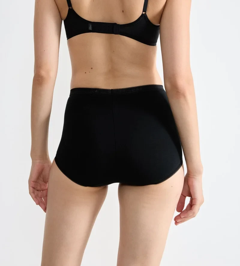 Sloggi - Basic Plus High Waist Maxi Brief Schwarz