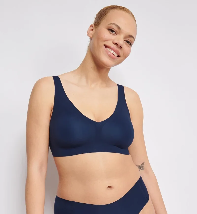Sloggi - Zero Feel Bralette Marineblau
