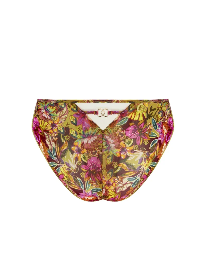 Lise Charmel – Danse Des Fleurs Italienischer Slip Fushia Vert