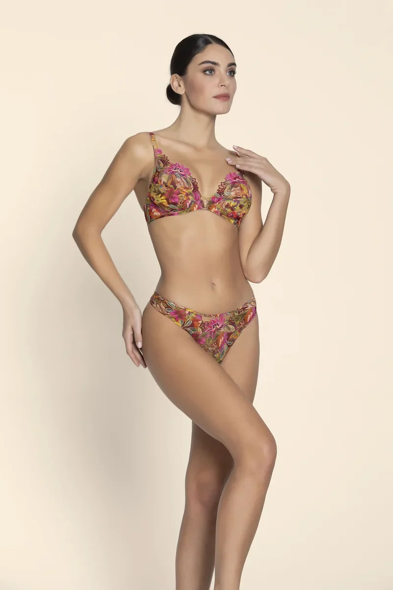 Lise Charmel – Danse Des Fleurs Glam Push-Up-BH Fushia Vert