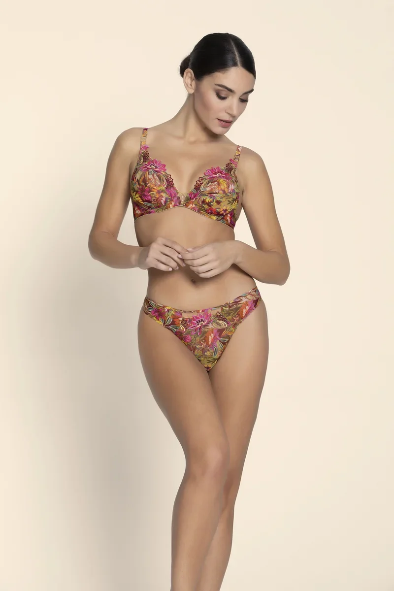Lise Charmel – Danse Des Fleurs Glam Push-Up-BH Fushia Vert