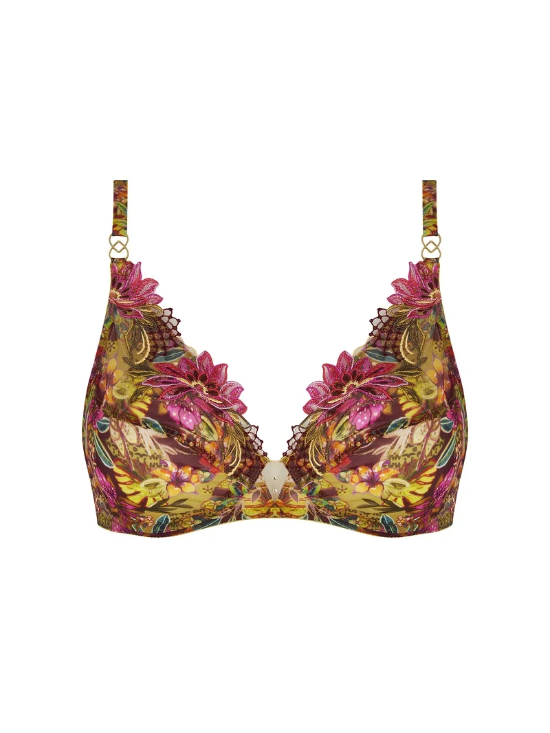 Lise Charmel – Danse Des Fleurs Glam Push-Up-BH Fushia Vert