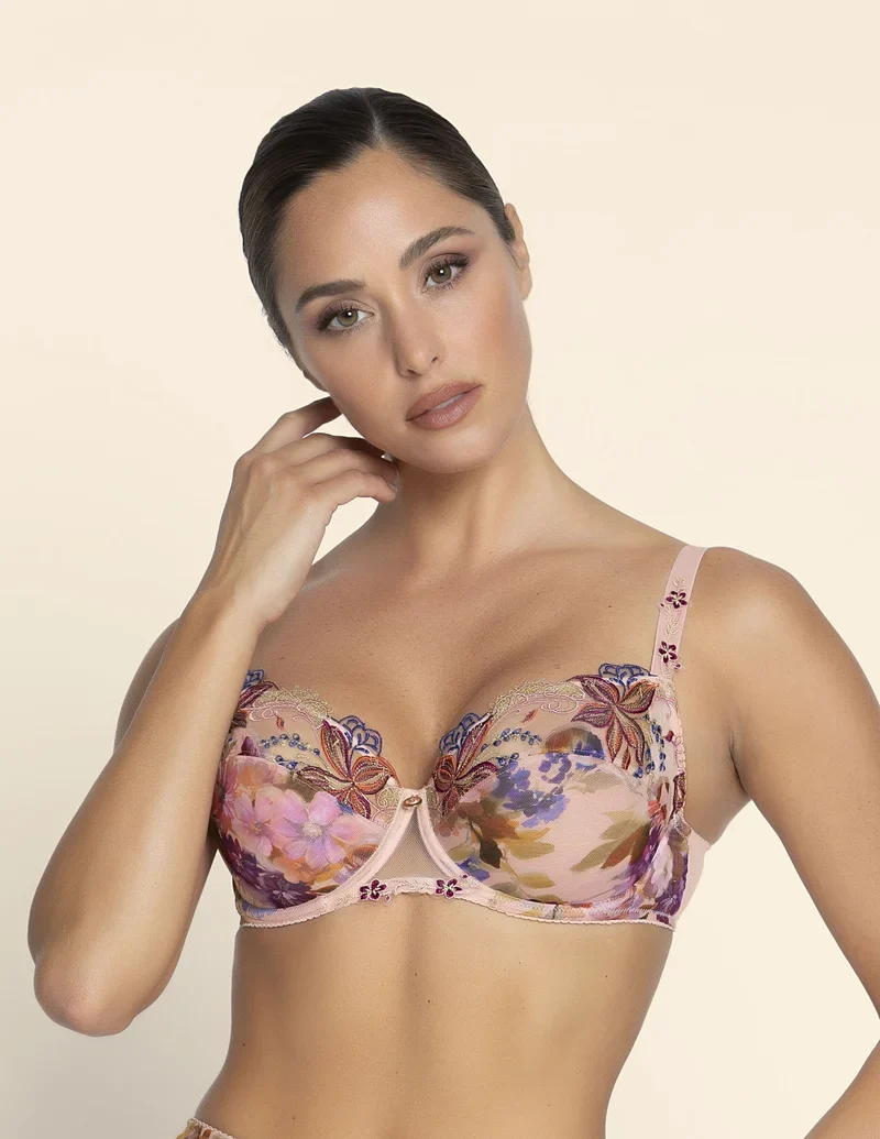 Lise Charmel - L'hiver En Fete Unterstützender Halbschalen-BH Roses D'hiver