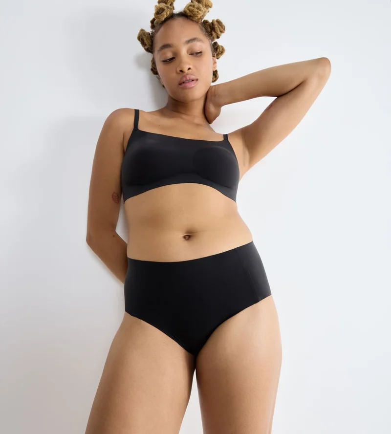 Sloggi - Zero Feel High Waist Brief Schwarz