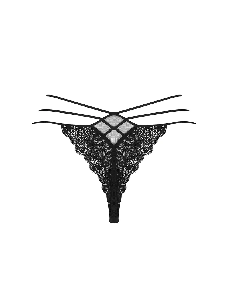 Lise Charmel – Diva Glamour Sexy Tanga Plus Noir