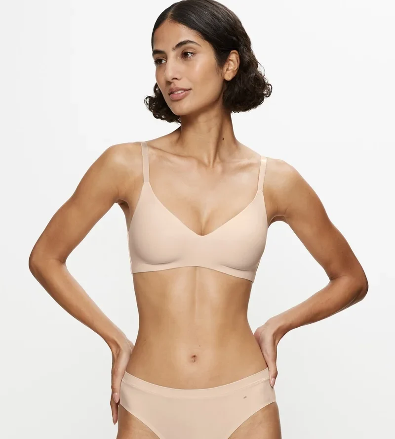 Triumph – Pure Micro BH, ungepolstert, vorgeformt, Cameo Beige