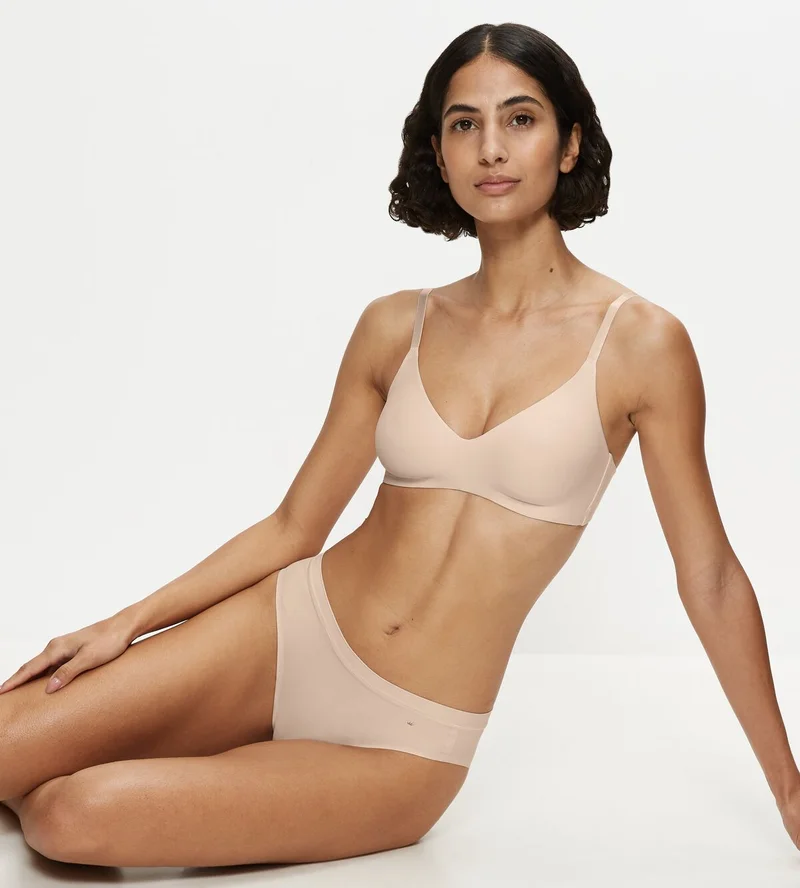 Triumph – Pure Micro BH, ungepolstert, vorgeformt, Cameo Beige
