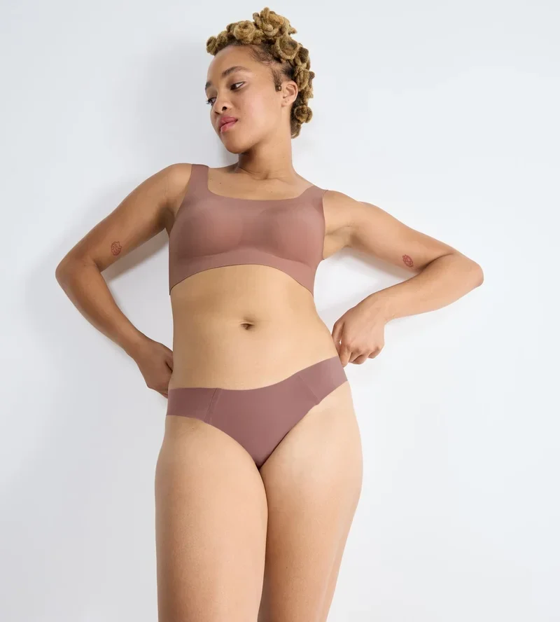 Sloggi - Zero Feel Tiny Tanga Cacao