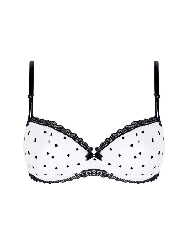 Antigel von Lise Charmel - Coeur De Rockeuse Halbschalen-BH mit vertikaler Naht Coeur Desir