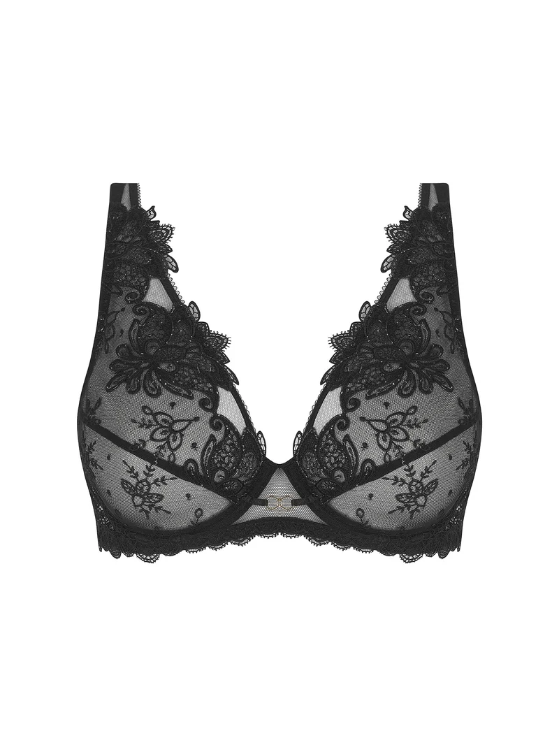 Lise Charmel - Diva Glamour Glam Push-Up BH Schwarz