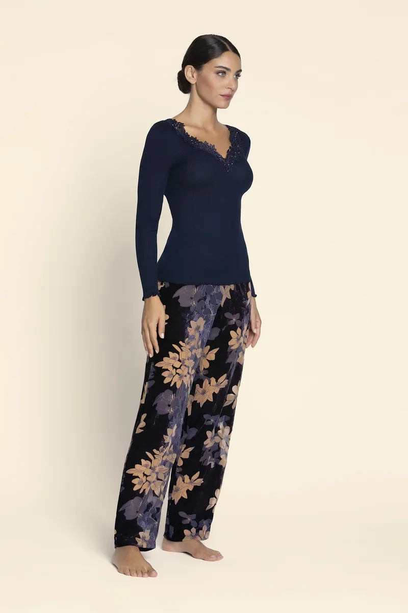 Lise Charmel – Eclat Couture Langarmtop in Blau