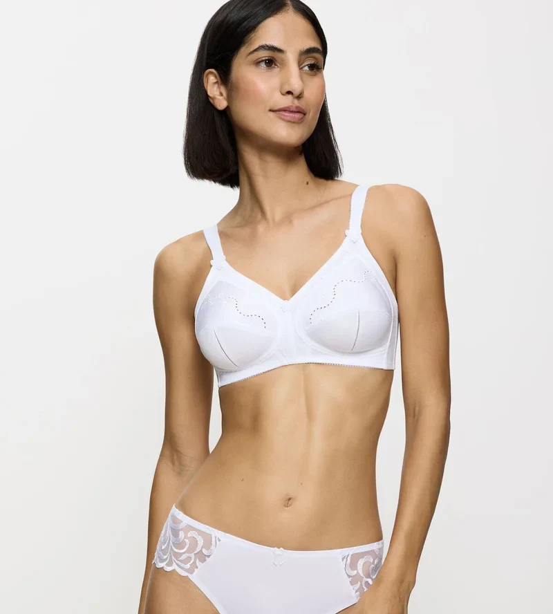 Triumph - Doreen Baumwoll-BH Weiß