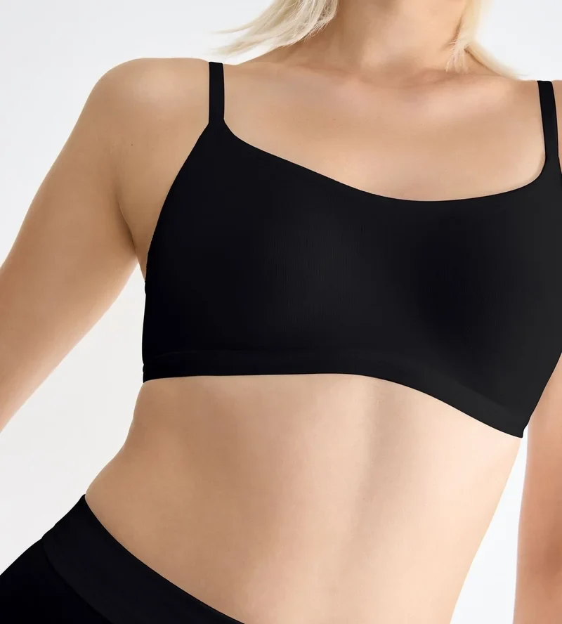 Sloggi - Go Daily Baumwoll-Top Schwarz