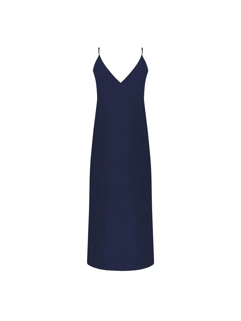 Lise Charmel - Eclat Couture Langes Nachthemd Bleu Night