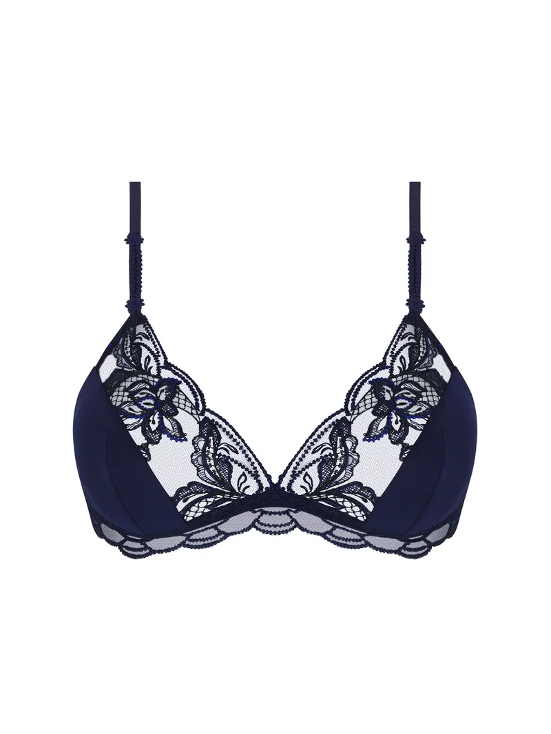 Lise Charmel – Eclat Couture Kabelloser Triangel-BH Bleu Night