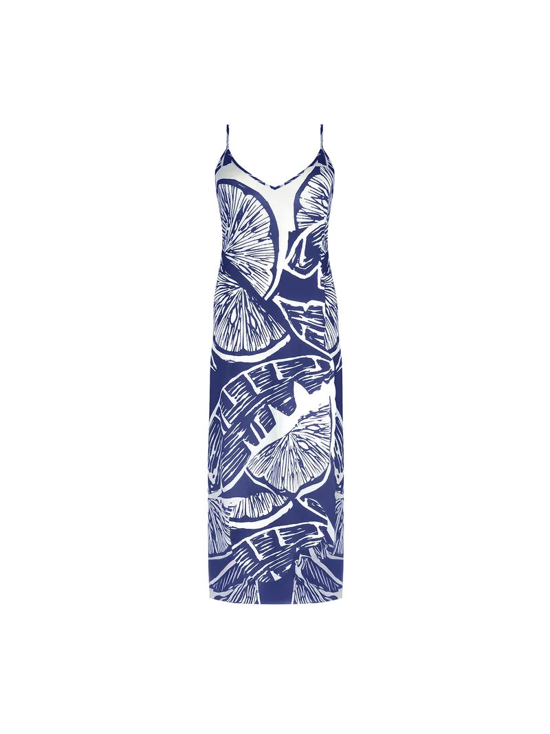 Antigel by Lise Charmel - La Miss Cocktail Maxi Dress Cocktail Marine