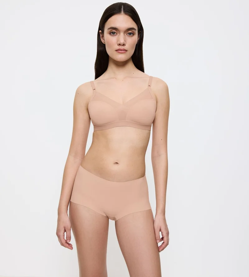 Triumph – Smart Invisible Boyshort, neutrales Beige