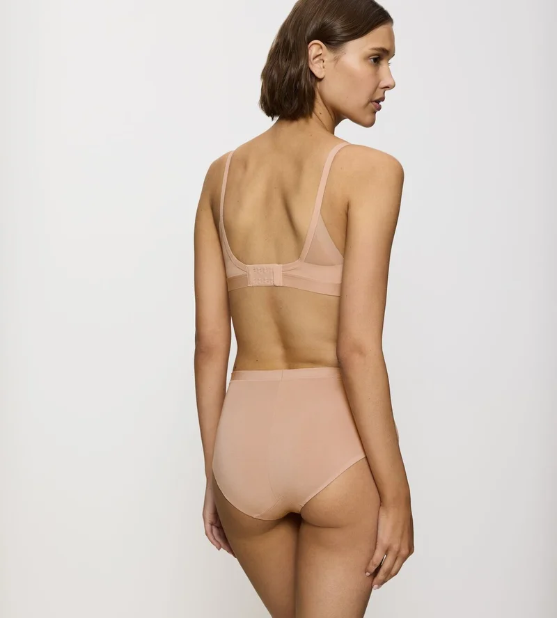 Triumph – Shape Smart Kabelloser, ungepolsterter Glättungs-BH, Neutral Beige