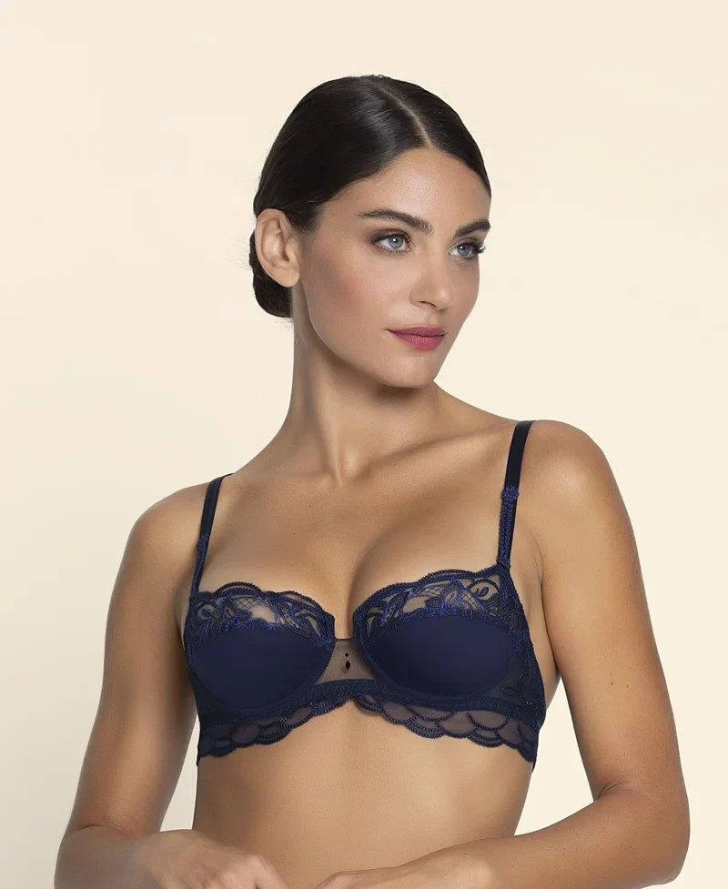 Lise Charmel – Eclat Couture Halbschalen-BH Bleu Night