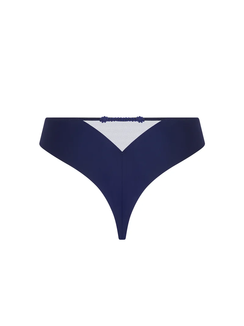 Lise Charmel – Eclat Couture Thong Bleu Night