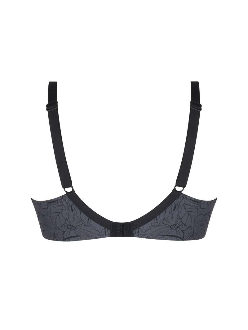 Antigel von Lise Charmel - Bureau Secret 3-teiliger Vollschalen-BH Gris Souris