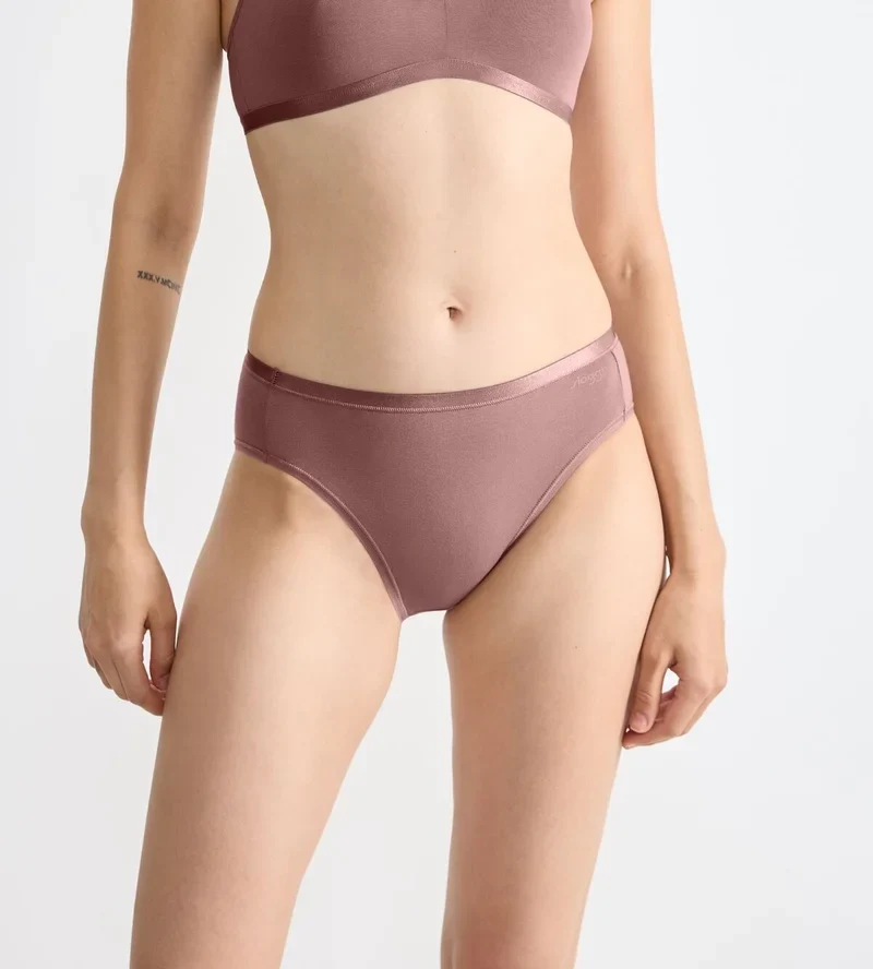 Sloggi - Go Daily Baumwollslips, 3er-Pack, Kakao