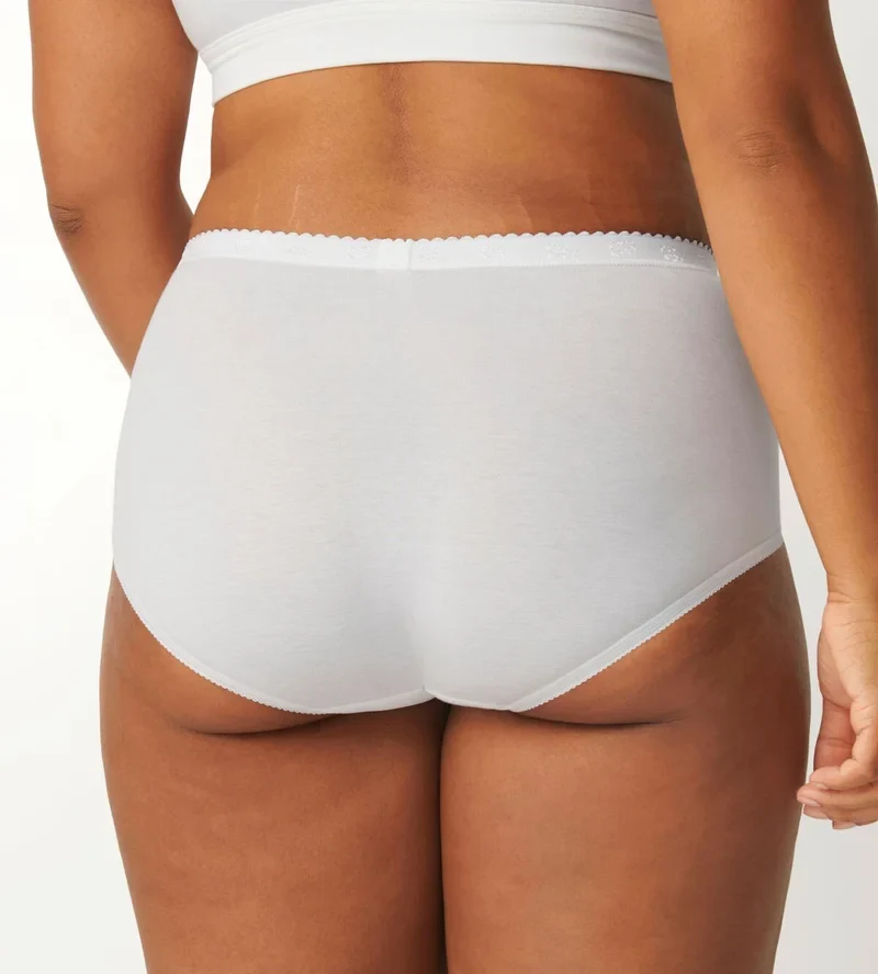 Sloggi - Schicker Slip mit niedrigem Bund, Weiß