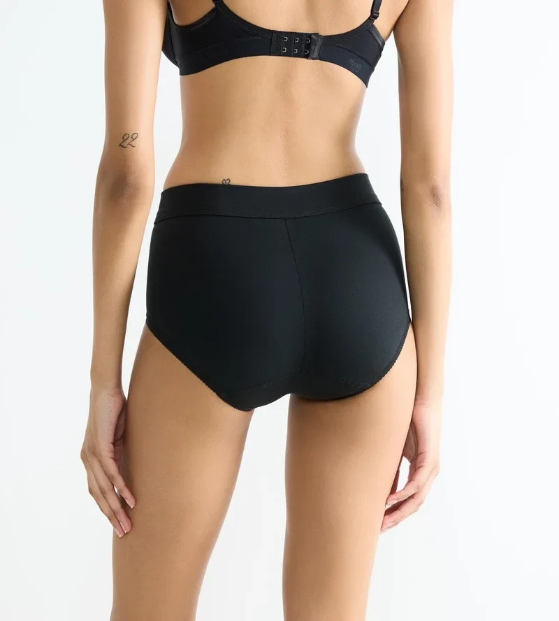 Sloggi - Double Comfort High Waist Slip Schwarz