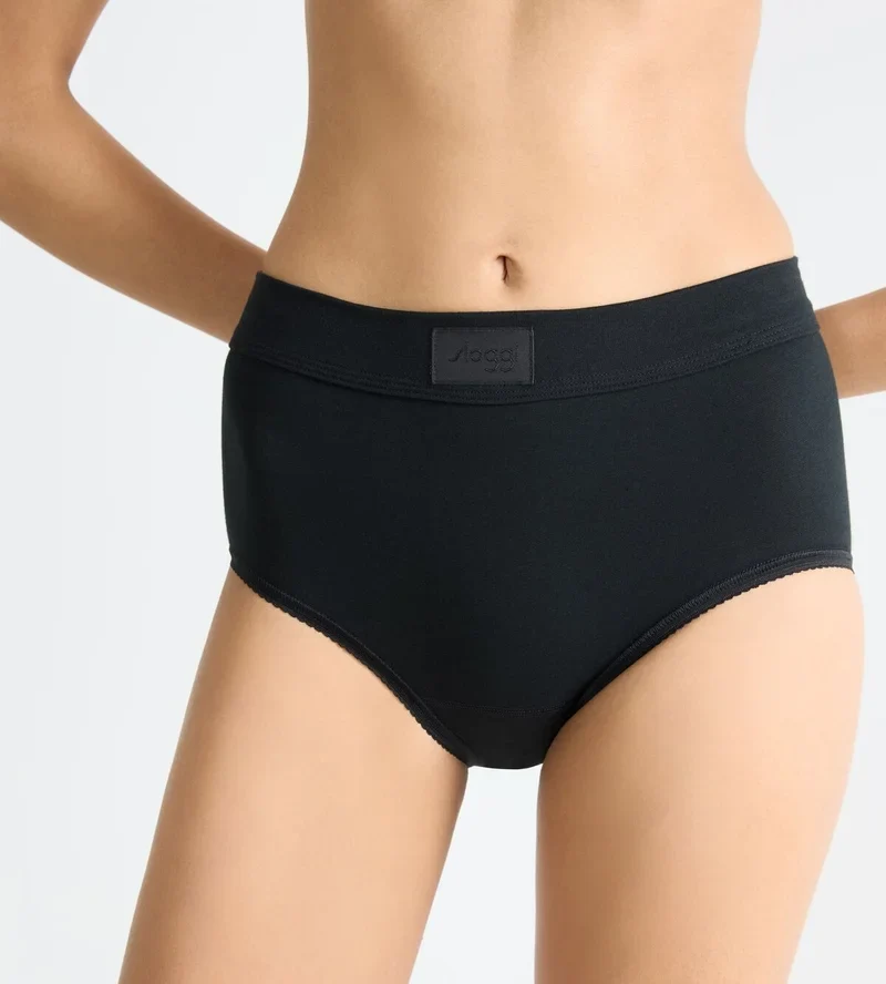 Sloggi - Double Comfort High Waist Slip Schwarz