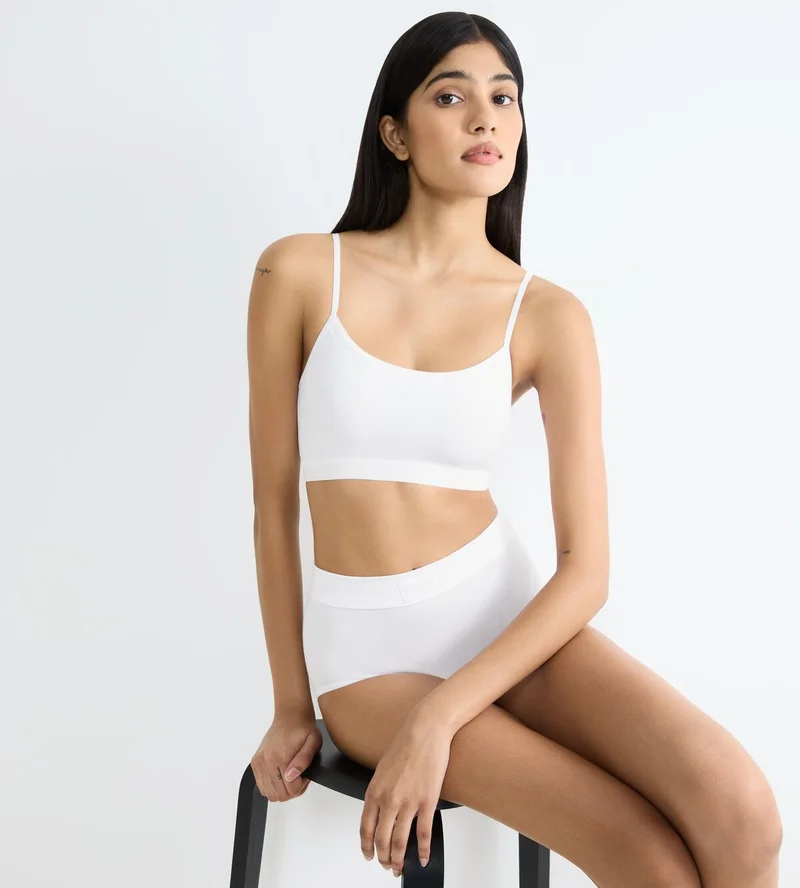 Sloggi - Double Comfort High Waist Slip Weiß