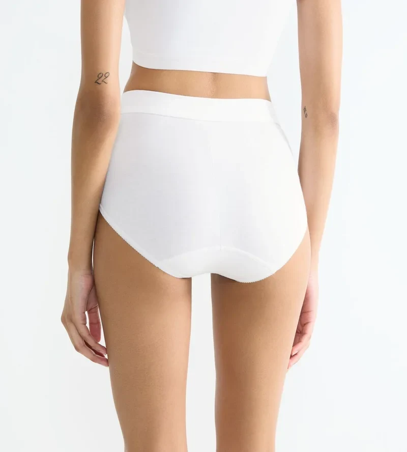 Sloggi - Double Comfort High Waist Slip Weiß
