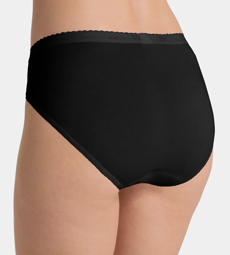 Sloggi – Chic Slip 4er-Pack Schwarz