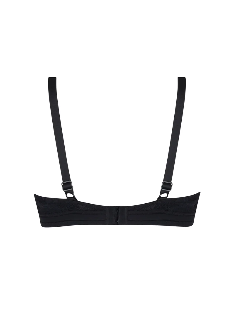 Antigel von Lise Charmel – Dentelle Rebelle kabelloser Triangel-BH Noir