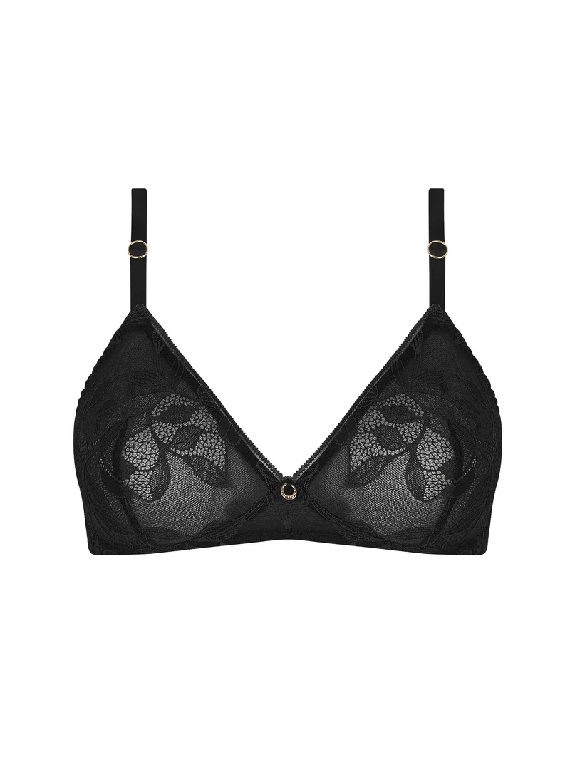 Antigel von Lise Charmel – Dentelle Rebelle kabelloser Triangel-BH Noir