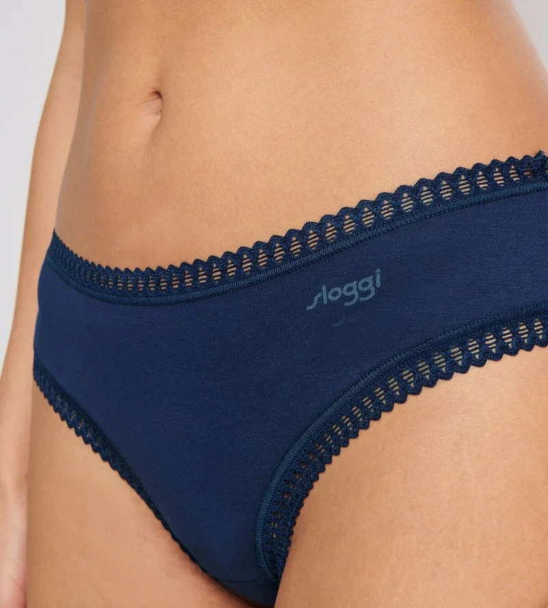 Sloggi - Go Crush Hipster 3er-Pack Blau