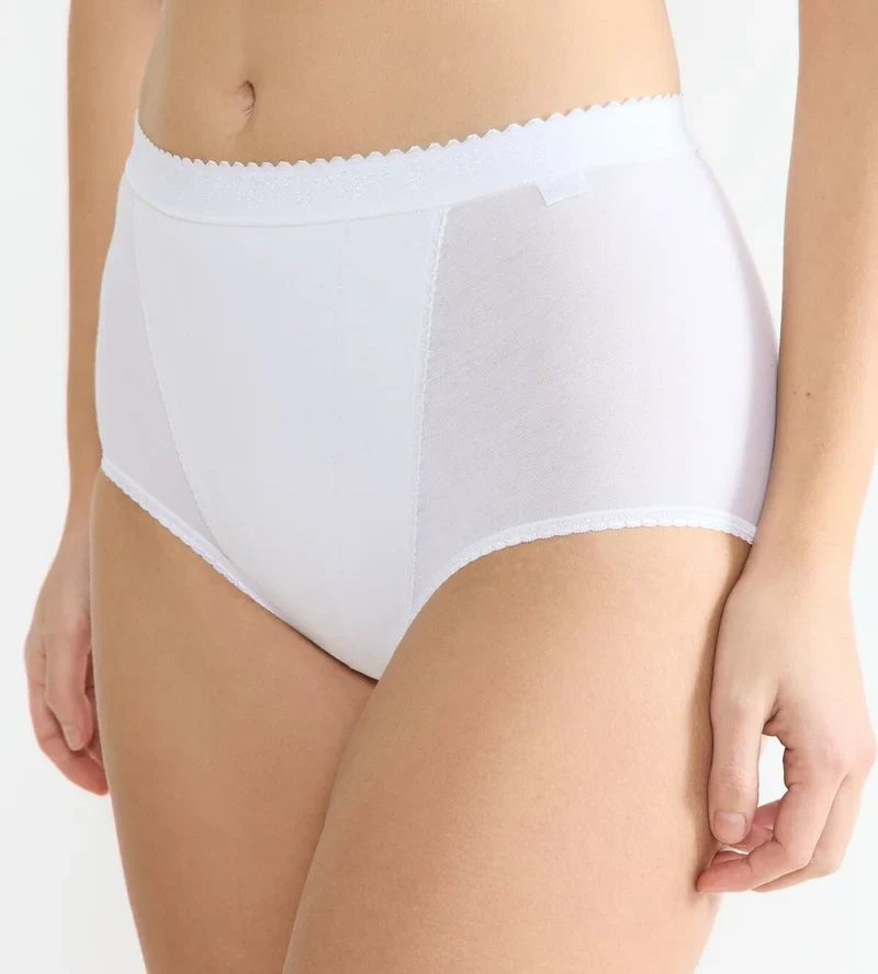 Sloggi - Shapewear High Waist Slip, 2er-Pack, Weiß