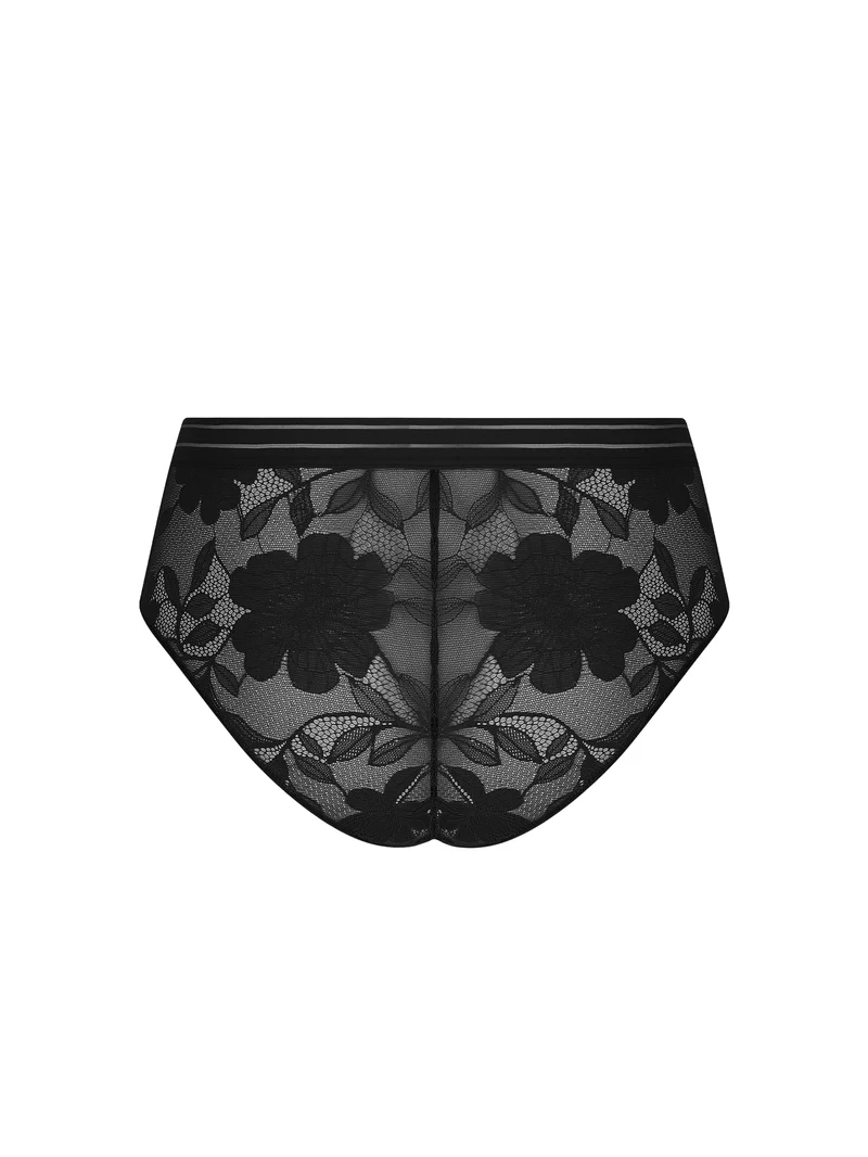 Antigel von Lise Charmel – Dentelle Rebelle Boyshort Noir