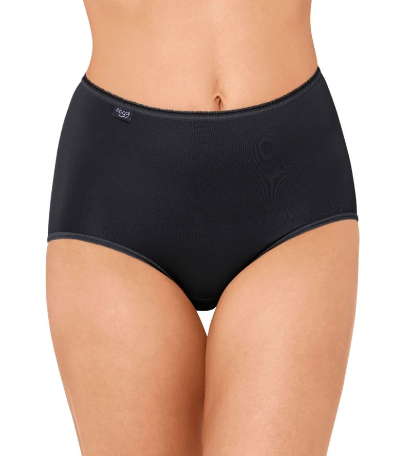 Sloggi – 24/7 Mikrofaser-Slips, 3er-Pack, Schwarz
