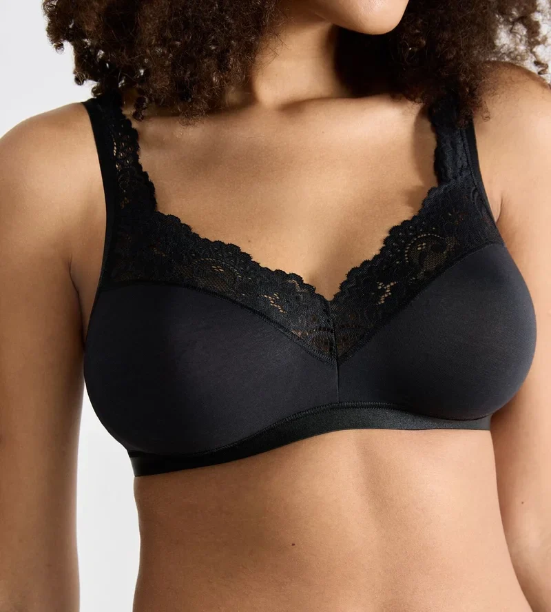 Sloggi - Romance Wireless Bra Schwarz
