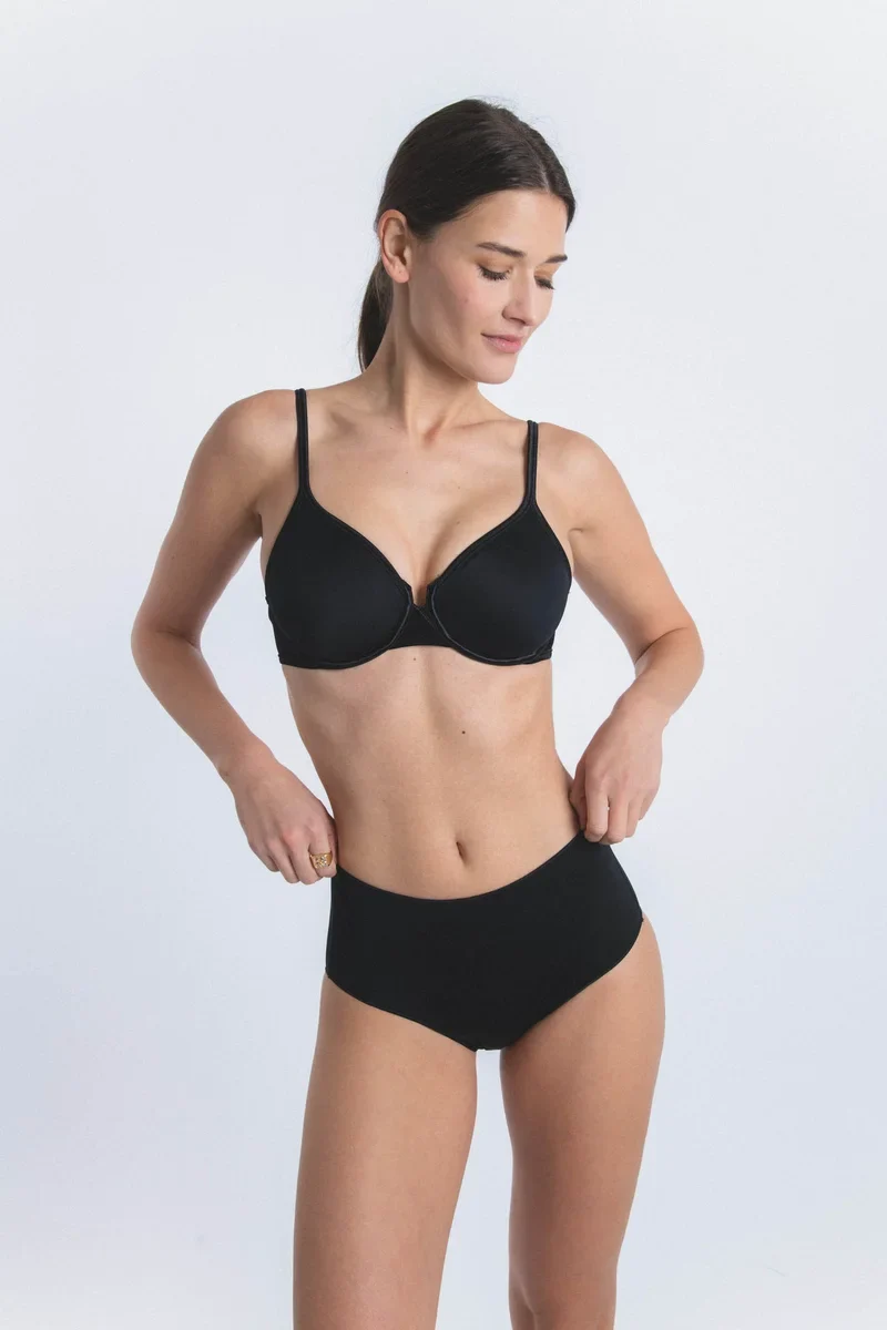 Lejaby - Les Invisibles High Briefs Schwarz