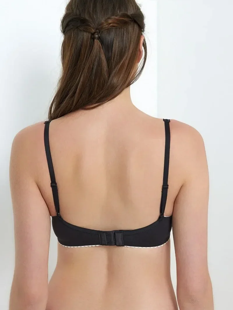 Royce - Enhanced Padded Bra Schwarz / Elfenbein