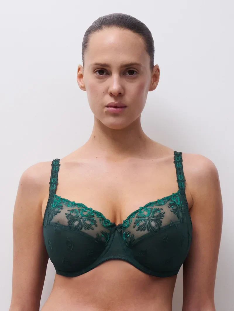 Chantelle - Champs Elysees 3-teiliger BH Eden Green Multico