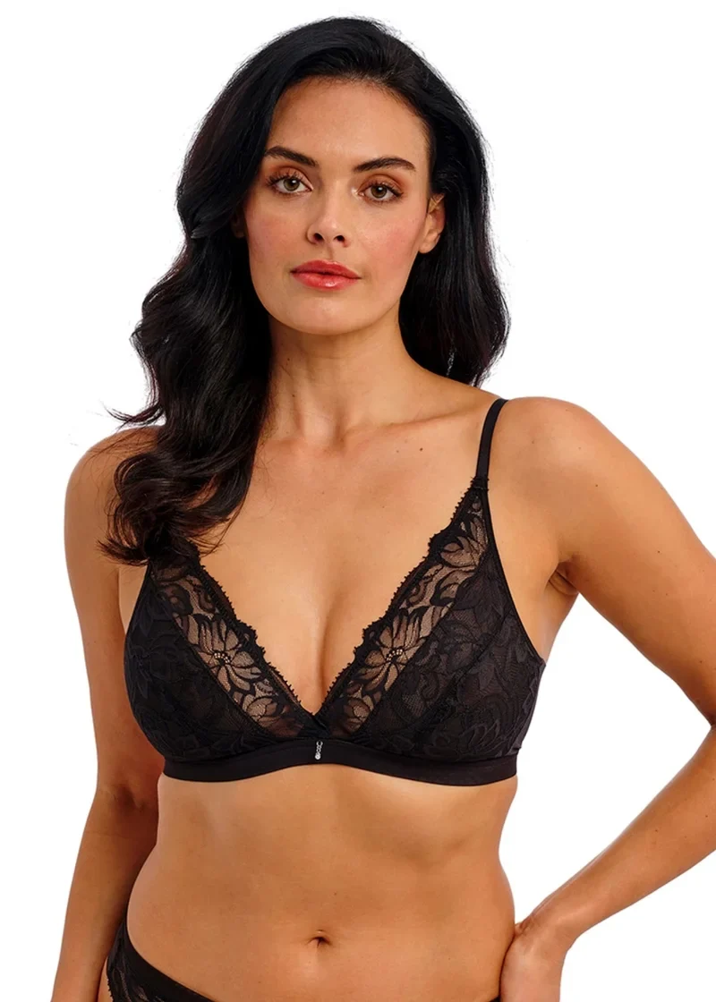 Wacoal - Abellia Bügelloser Bralette Schwarz