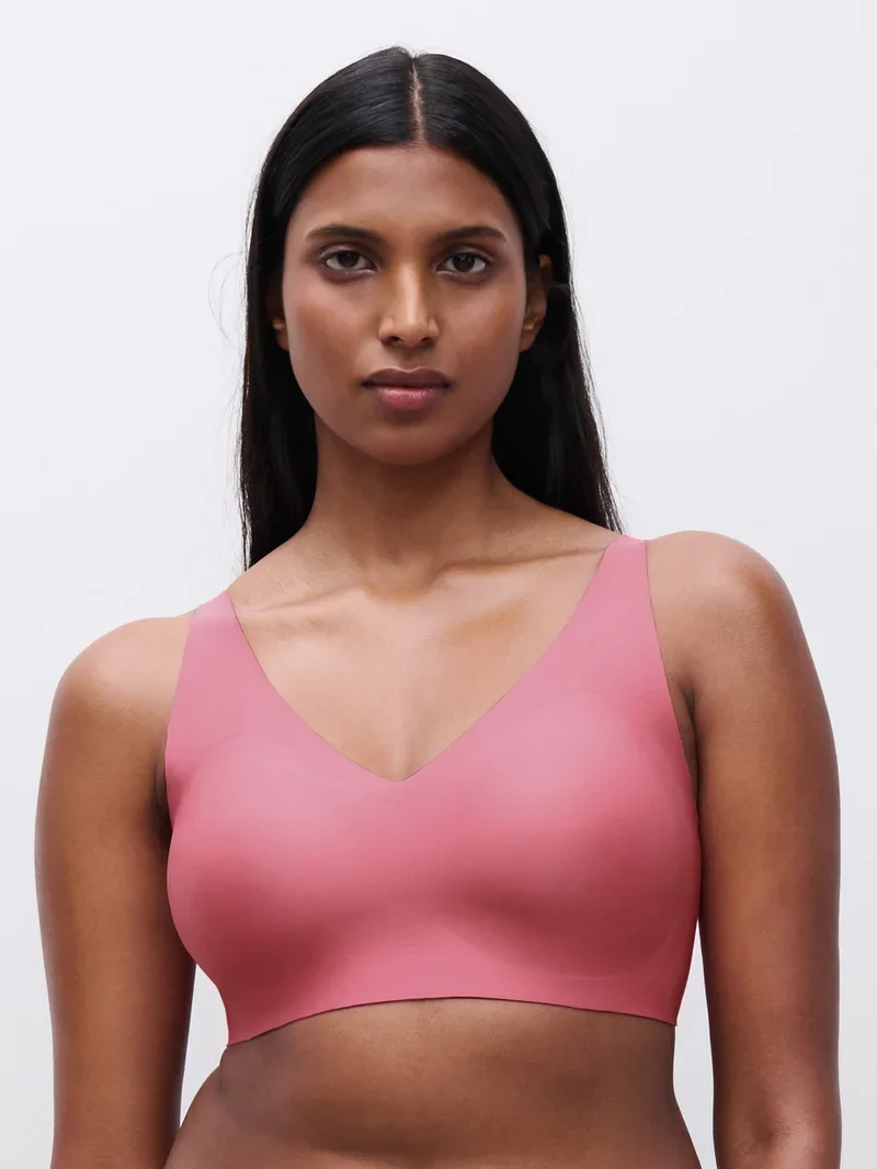 Chantelle – Softstretch Power Plunge Bügelloser BH Gardenia
