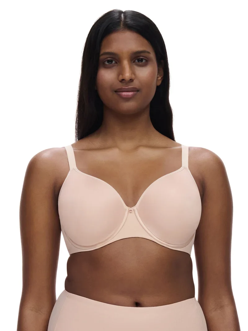 Chantelle – Comfort Chic, sehr bedeckender Memory-BH, dunkles Rosa