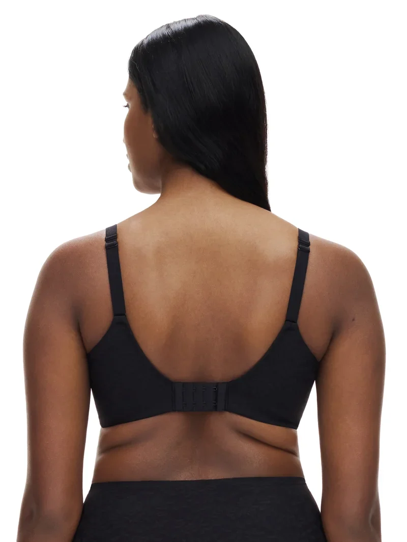 Chantelle – Comfort Chic, sehr bedeckender Memory-BH, Schwarz
