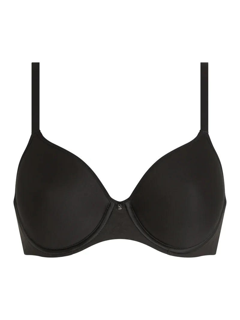 Chantelle – Comfort Chic, sehr bedeckender Memory-BH, Schwarz