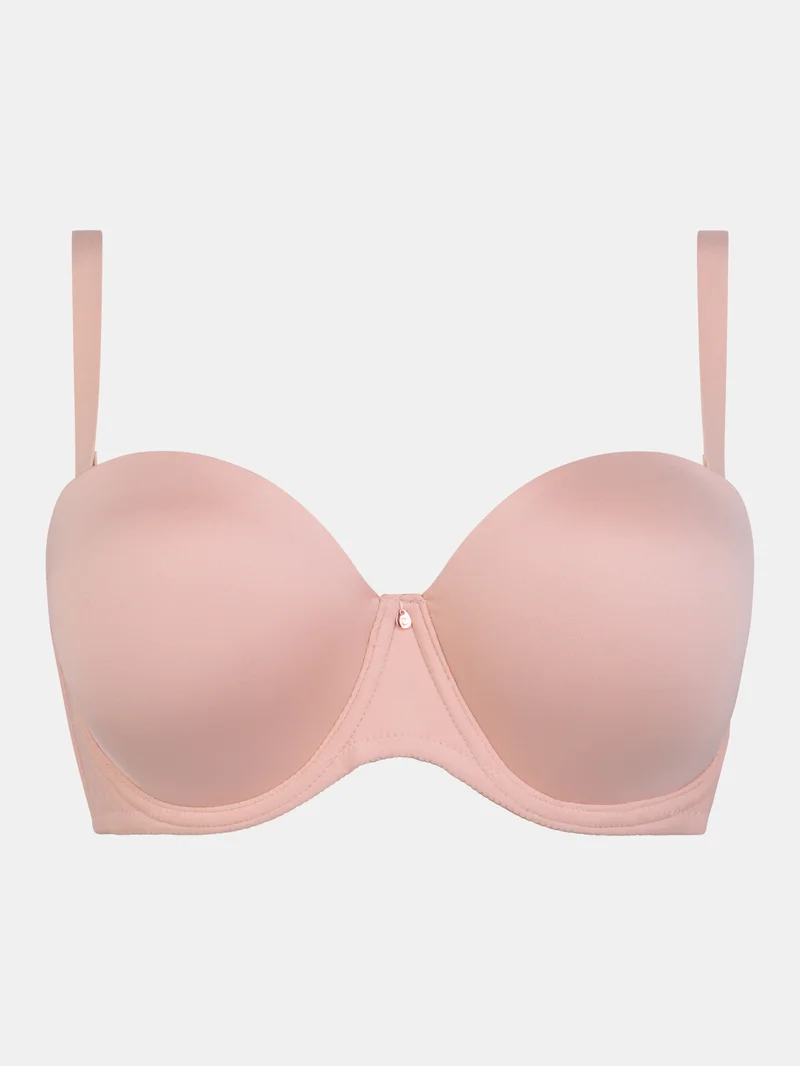 Chantelle - Comfort Chic Bandeau-T-Shirt-BH, Altrosa