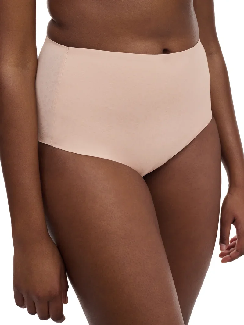 Chantelle - Comfort Chic High-Waist Support Full Brief, Dunkelrosa
