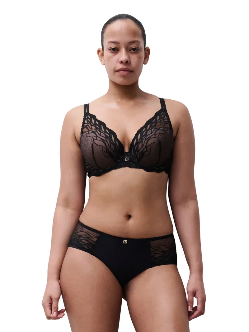Chantelle – Vibe Plunge T-Shirt-BH Schwarz
